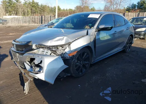 2018 Honda Civic Sport из США, поврежденный, VIN SHHFK7G45JU233136